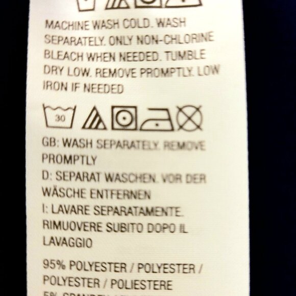 Susan Graver Size Med Navy Blue Tunic Top - Picture 5 of 6